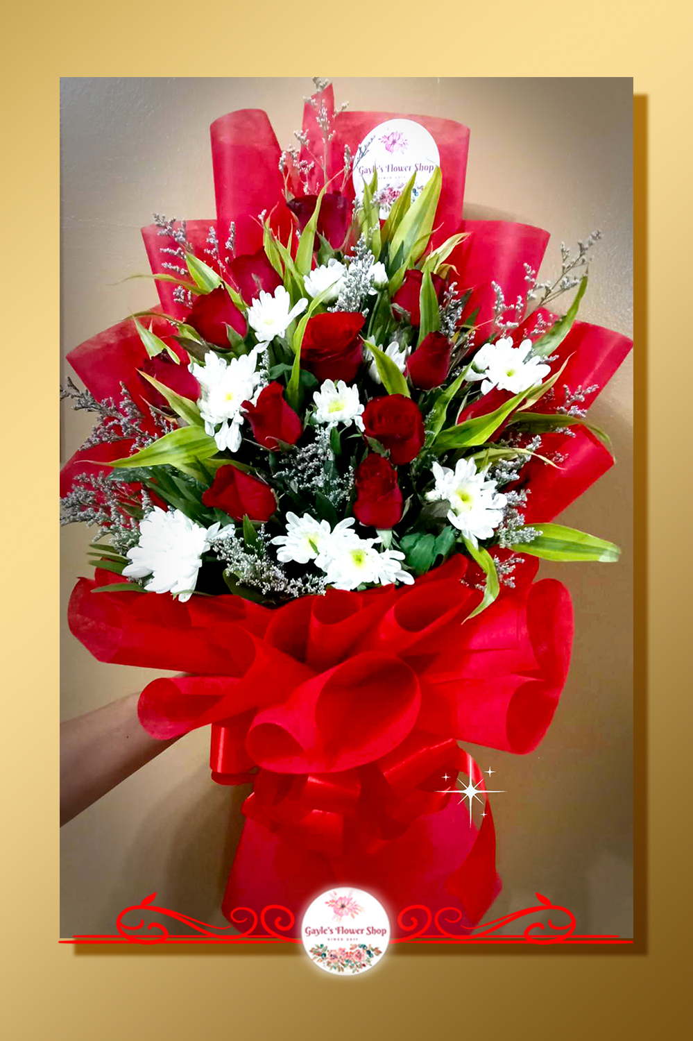 1 Dozen Roses Bouquet D7