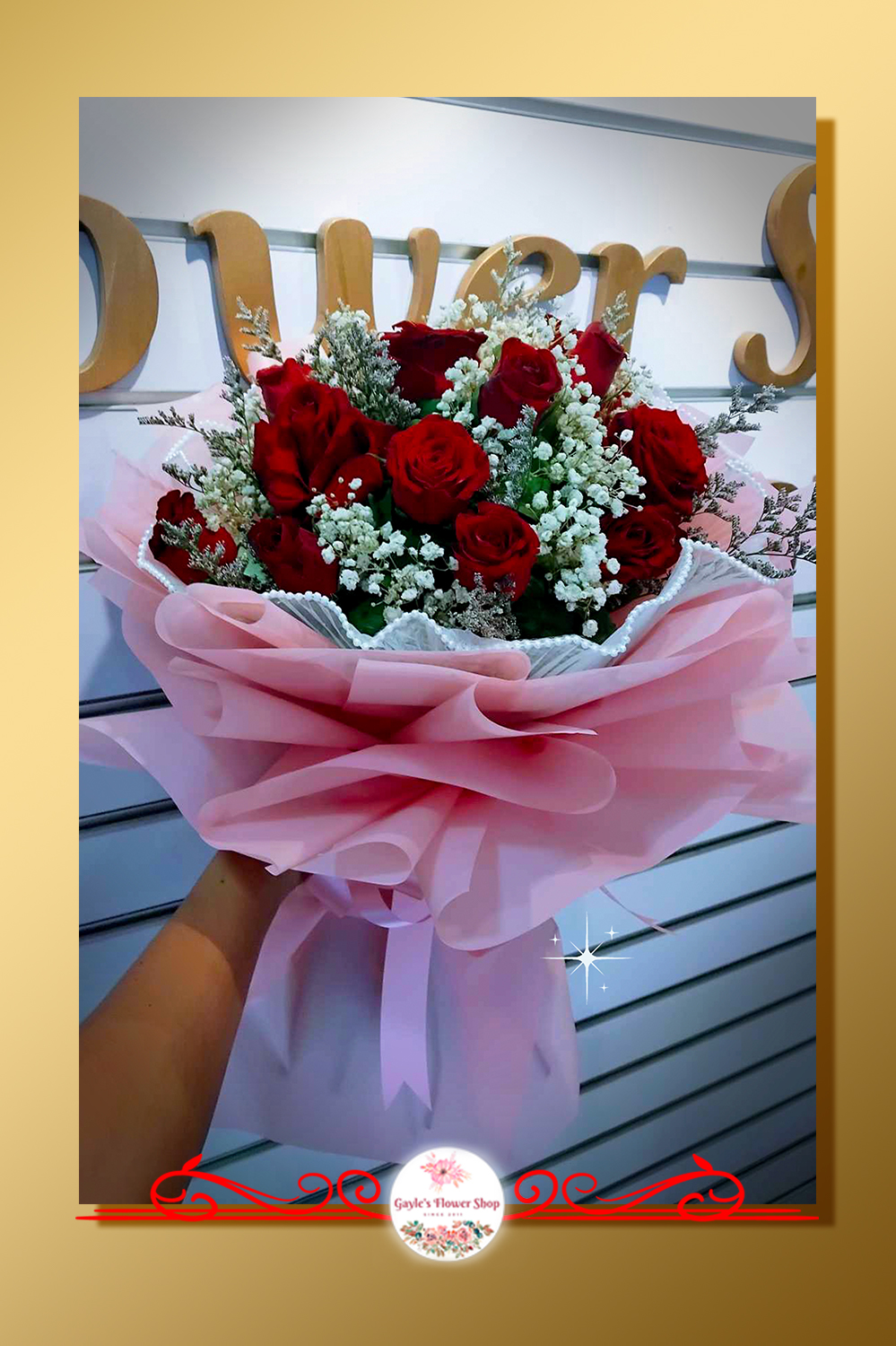 1 Dozen Roses Bouquet D11